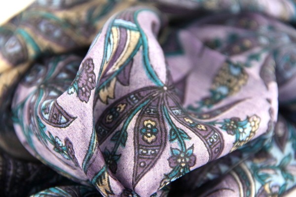 Foulard en soie Bhoutan Foulard en soie Bhoutan
