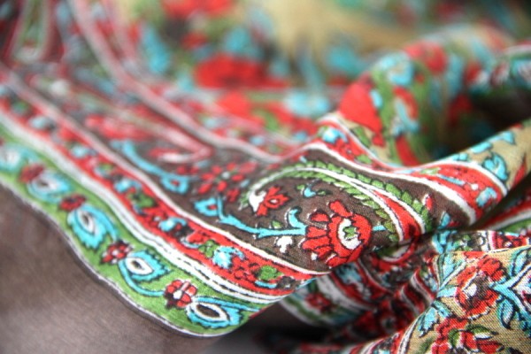 Foulard en soie Bengale Foulard en soie Bengale