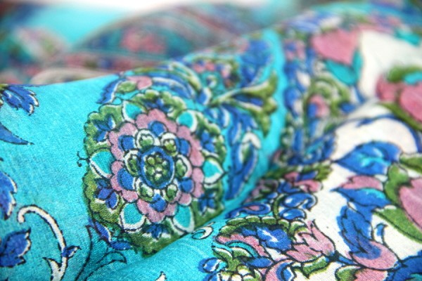 Foulard en soie Moghol Foulard en soie Moghol