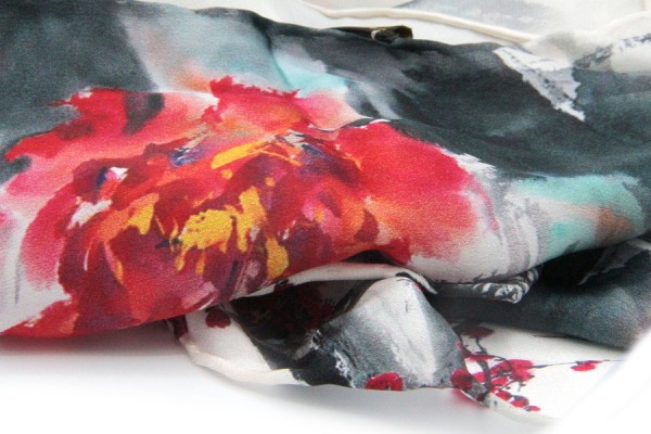 Foulard en soie Shangai Foulard en soie Shangai