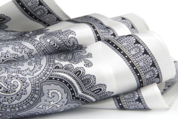 Kashmir silk square Kashmir silk square