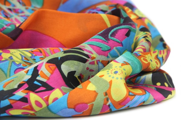 Large Vanarasis silk square Large Vanarasis silk square