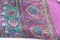 Foulard violet en soie femme