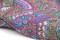 Foulard violet en soie femme