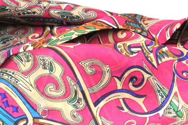 Foulard en soie Chao Praya Foulard en soie Chao Praya