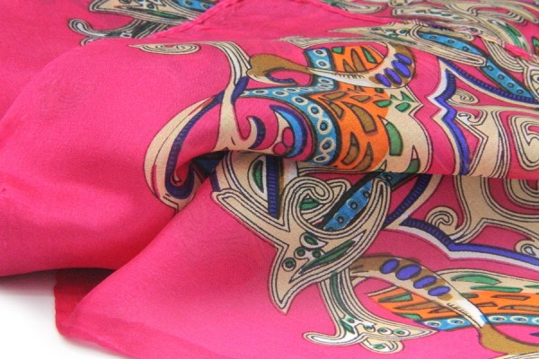 Foulard en soie Chao Praya Foulard en soie Chao Praya