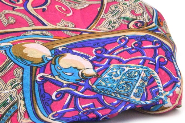 Foulard en soie Chao Praya Foulard en soie Chao Praya
