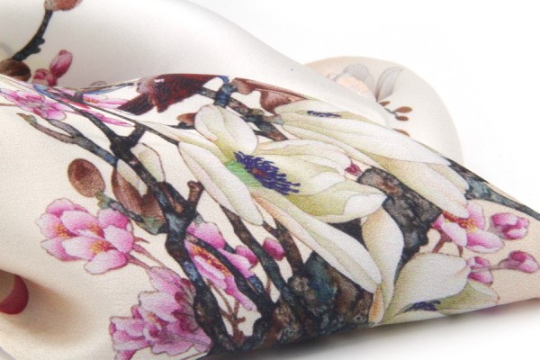 Cherry blossom silk square Cherry blossom silk square
