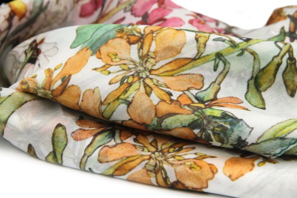 Foulard en soie Bornéo Foulard en soie Bornéo