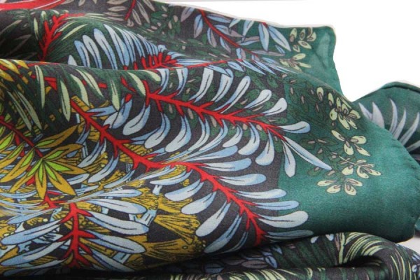 Large Japanese silk square Large Japanese silk square