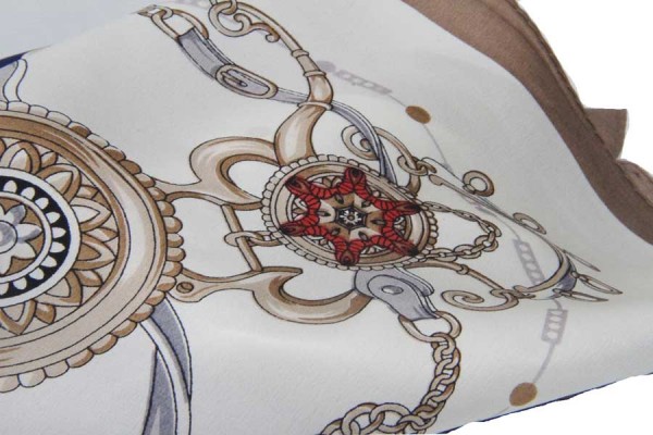 Silk square Haute couture Silk square Haute couture