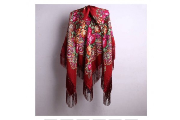 Mayakovsky wool and cotton shawl