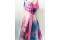 Foulard soie rose fushia