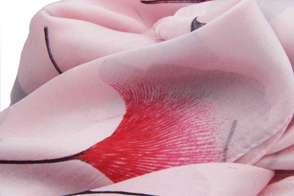 Foulard en soie Ginkgo biloba Foulard en soie Ginkgo biloba