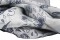 Foulard bleu ciel pastel pale en soie