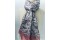 Grand foulard femme soie