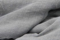 Écharpe lin et coton Grise Echarpe foulard lin noir