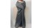 Echarpe foulard lin grise
