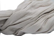Chèche en coton Beige Echarpe cheche coton beige