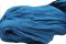 Echarpe chèche coton bleu canard