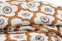Châle en coton Hoi han Châle cachemire indien d'Inde, pashmina à motif brodé