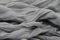 Chèche en coton Grège Chèche grège gris beige uni 100% coton