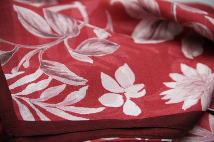 Silk scarf 