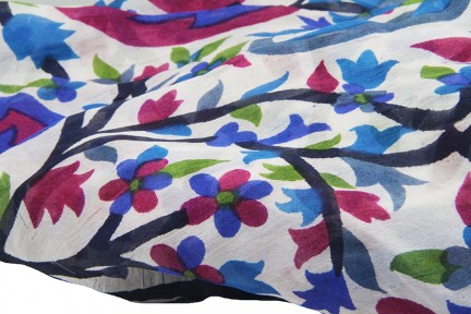 Foulard indien soie