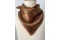 Foulard soie camel