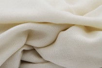 Châle étole cachemire blanc ivoire mariage