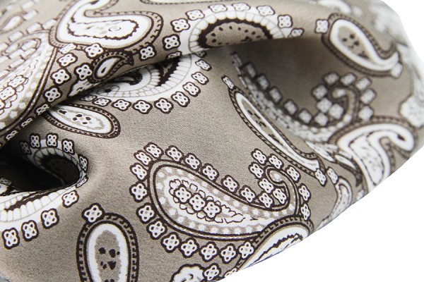 FISBA STOFFELS Foulard soie TBEG vintage scarf 67 x 68 cm