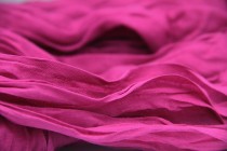 Chèche en coton Fuschia Echarpe foulard rose fuschia en coton