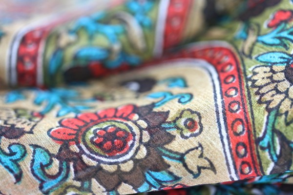 Foulard en soie Mangalore Foulard en soie Mangalore