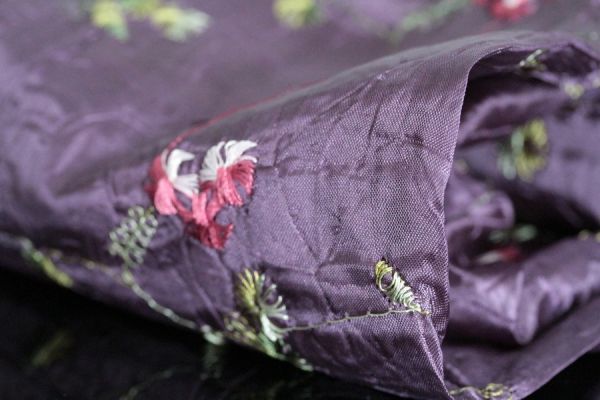 Foulard violet Prune Foulard violet Prune