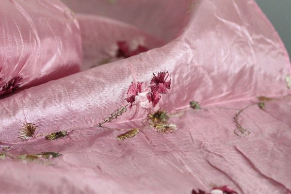 Foulard rose Poudre Foulard rose Poudre