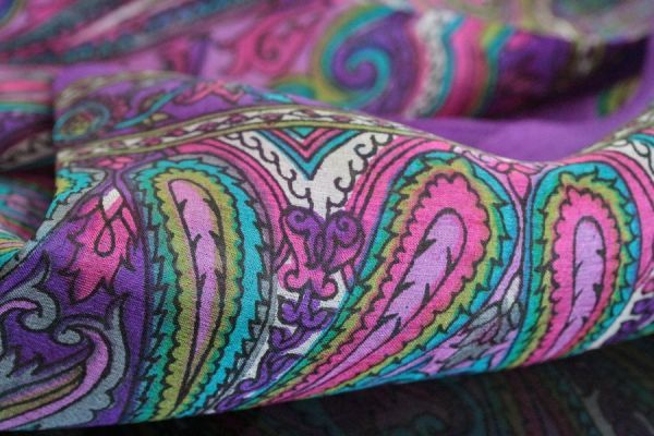 Foulard en soie Bénares Foulard en soie Bénares