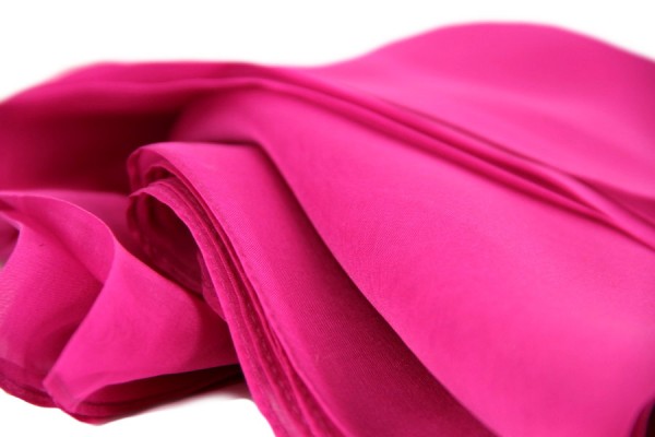 Étole Très Douce En Laine Et Soie Rose Fuchsia - Modèle LS23, Neuf Avec étiquettes