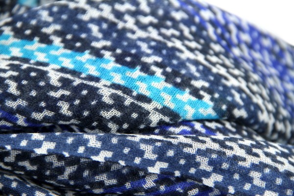 Pochette bleu turquoise et marine | En stock! | Tailor Toki