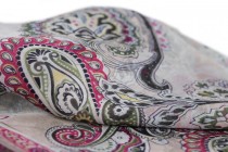 Foulard en soie Kashmir Foulard en soie chic