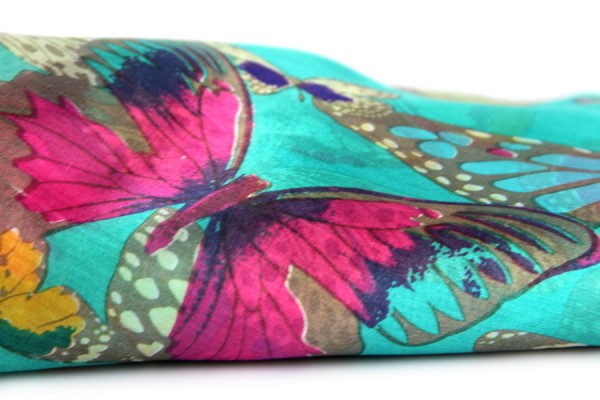 Foulard en soie Seychelles Foulard en soie Seychelles