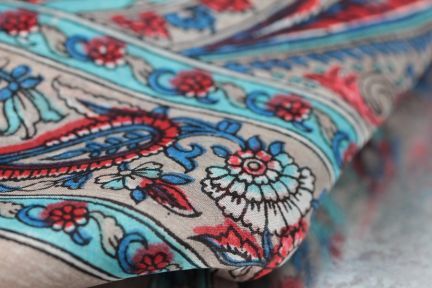 Foulard indien soie
