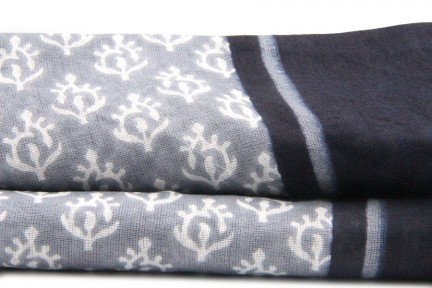 Echarpe foulard 100% coton 