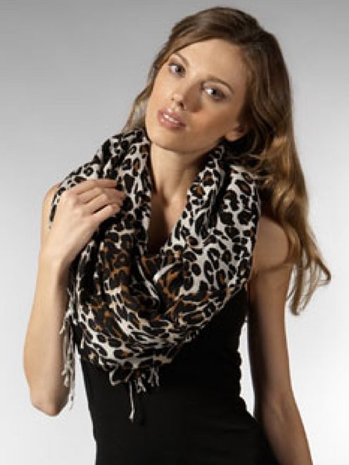 foulard leopard