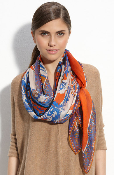 couleur foulard soie