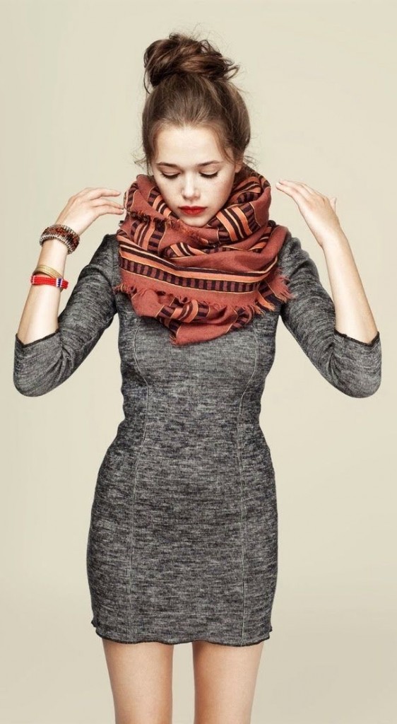 foulard tendance hiver 2014