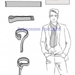 Tuto noeud de Foulard maillon