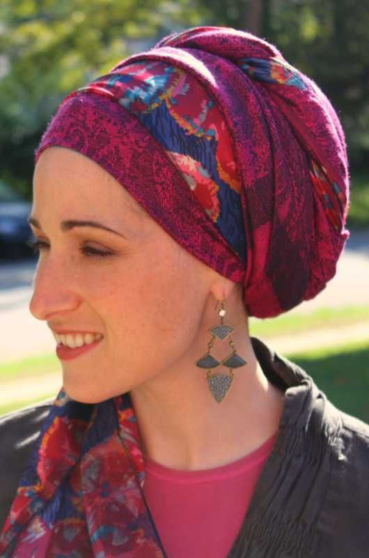 attacher foulard chimio cancer