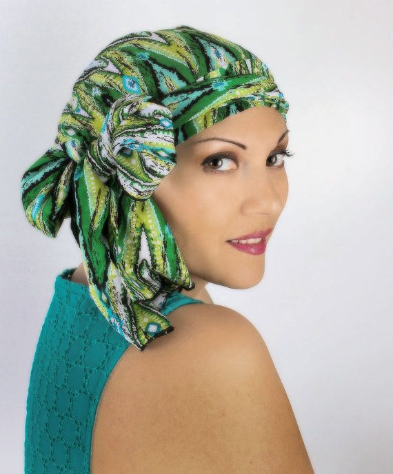 porter foulard chimio