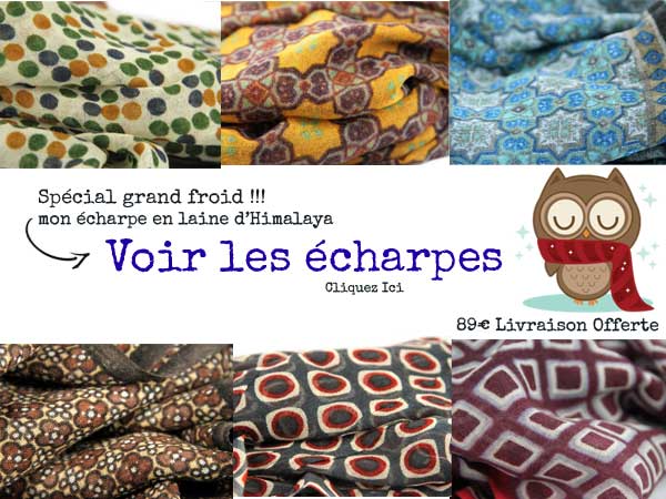 echarpe tendance hiver 2016