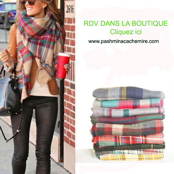 Echarpe plaid  Meilleur Plaid